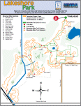 Lakeshore Park Trail Map