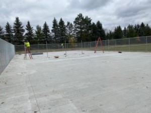 Construction of Pickle Ball Courts