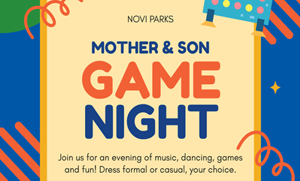 Mother & Son Game Night