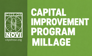 Novi Voters to Consider CIP Millage Renewal