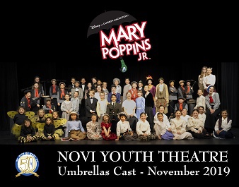 Umbrella Cast of Mary Poppins Jr