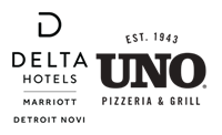 Delta Hotels by Marriott and Uno Pizzeria Logo