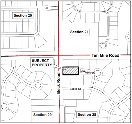 24191 TRAFALGAR CT, PBR22-0055 FOR A WOODLAND USE PERMIT