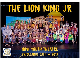 Pridelands Cast of The Lion King Jr